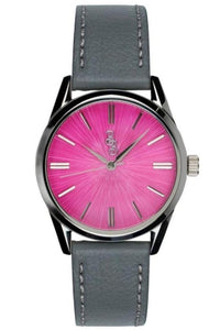 Pink Sunburst Watch The Beyond Boring Watch Company