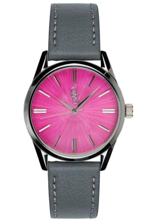 Pink Sunburst Watch The Beyond Boring Watch Company