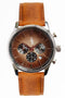 41mm / Brown Leather