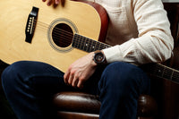 Brown Retro Chronograph The Beyond Boring Watch Company