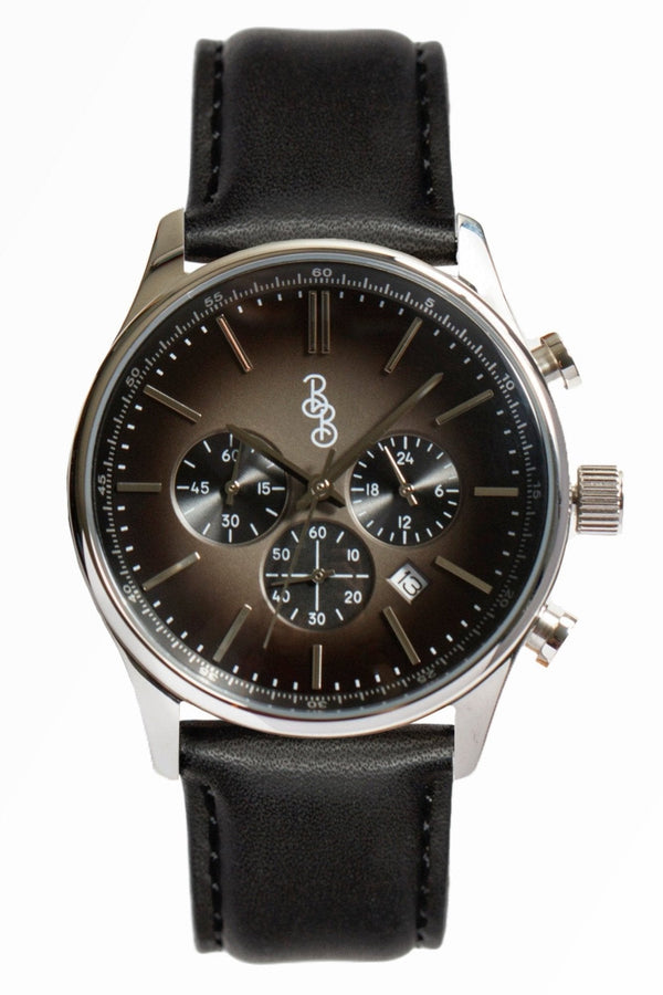 Gray Retro Chronograph The Beyond Boring Watch Company