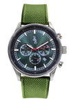 Green Sport Chronograph The Beyond Boring Watch Company