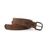 The Bootlegger Leather Belt Main Street Forge