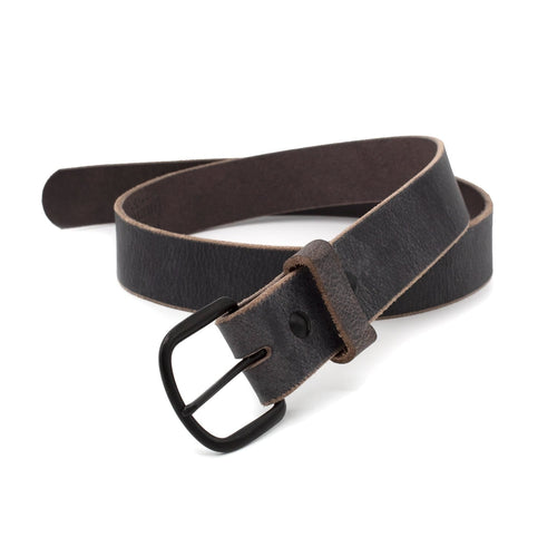 The Bootlegger Leather Belt Main Street Forge