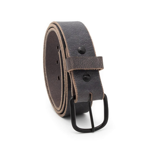 The Bootlegger Leather Belt Main Street Forge