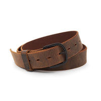The Bootlegger Leather Belt Main Street Forge