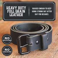 The Classic Leather Everyday Belt Main Street Forge
