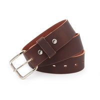 The Journeyman Leather Belt Main Street Forge