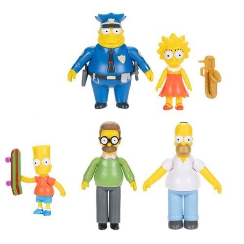 ToyShnip The Simpsons 2 1/2-Inch Scaled Action Figures - Select Figure(s)