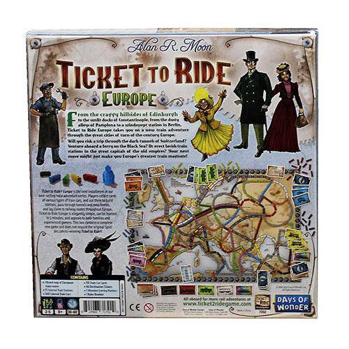 ToyShnip ToyShnip Ticket to Ride Europe