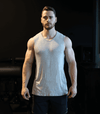 Bamboo Aerotech Tank - Heather Grey Bamtech