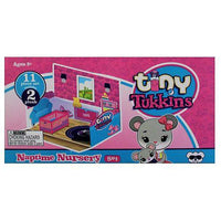 ToyShnip ToyShnip Tiny Tukkins - Mouse Nap-time Nursery Set