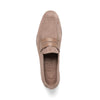 Zelli Italia 16-672-TPE Tippa Suede & Calfskin Penny Loafers Taupe