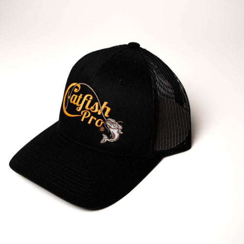 Catfish Pro Catfish Pro Tournament Series Black/Orange Snapback Hat