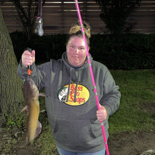 Tournament Series Pink Spinning Rod Catfish Pro