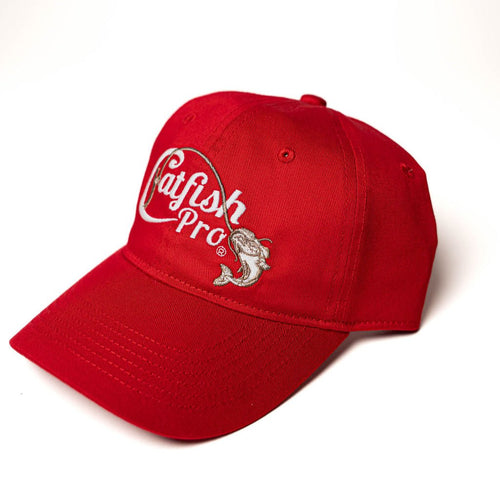 Catfish Pro Catfish Pro Tournament Series Red Dad Hat
