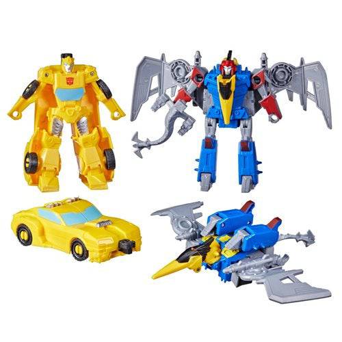 ToyShnip Transformers Bumblebee Cyberverse Adventures Dinobots Unite Dino