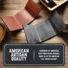 Trifold Leather Wallet Main Street Forge