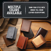 Trifold Leather Wallet Main Street Forge