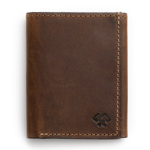 Trifold Leather Wallet Main Street Forge