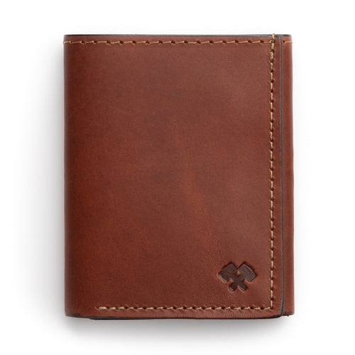 Trifold Leather Wallet Main Street Forge