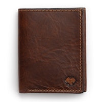 Trifold Leather Wallet Main Street Forge