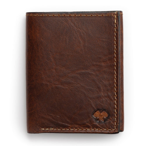 Trifold Leather Wallet Main Street Forge