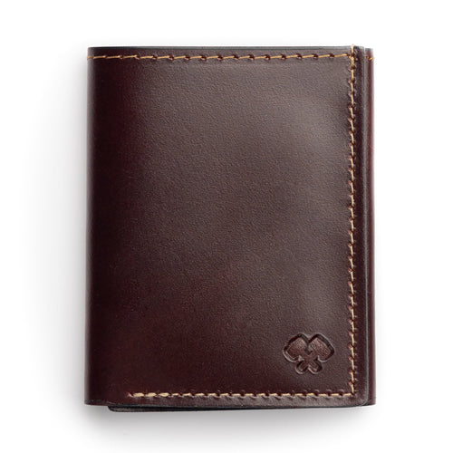Trifold Leather Wallet Main Street Forge