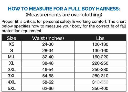 Iron Worker's Full Body Harness | 96396BQLMX RatchetStrap.Com