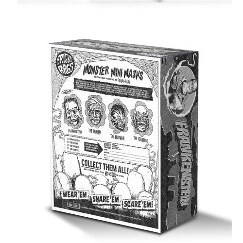 ToyShnip Universal Monsters B&W Or Color PX Mini Mask - Select Figure(s)