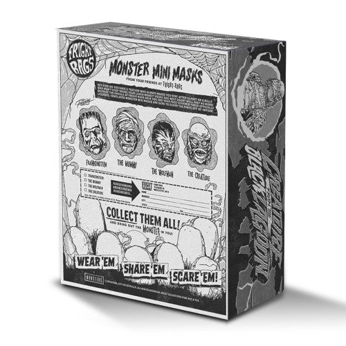 ToyShnip Universal Monsters B&W Or Color PX Mini Mask - Select Figure(s)