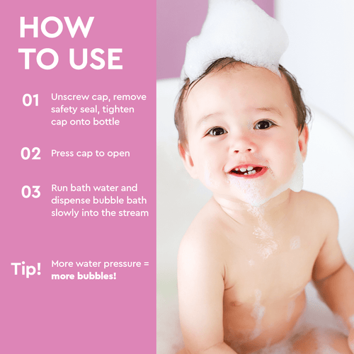 Baby Bubble Bath (Hypoallergenic) Puracy