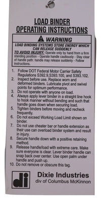 Qty 5 - Ratchet Chain Binder for ⅜" - ½" G70 & G80 Transport or G43 High Test Chain RatchetStrap.Com