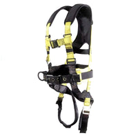 Full Body Harness w/ 3 D-Rings, X-Pad, Padded Legs, Quick Release RatchetStrap.Com