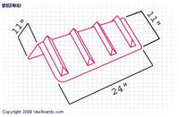 Heavy Duty Veeboards® Corner Protector Longer Edge | SIZE OPTIONS RatchetStrap.Com