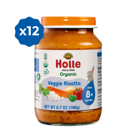 Holle Organic Baby Food Jar - Veggie Risotto - 12 Jars Holle USA