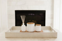 The Roosevelts Candle Co. White Sands 3 Wick Candle