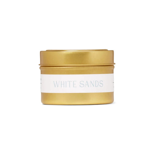 The Roosevelts Candle Co. White Sands Travel Candle