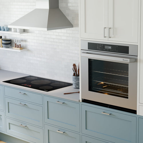 Rangaire 30" Single Electric Wall Oven Self-cleaning Air Fry True Convection Stainless Steel RWOS301GS Rangaire Appliances