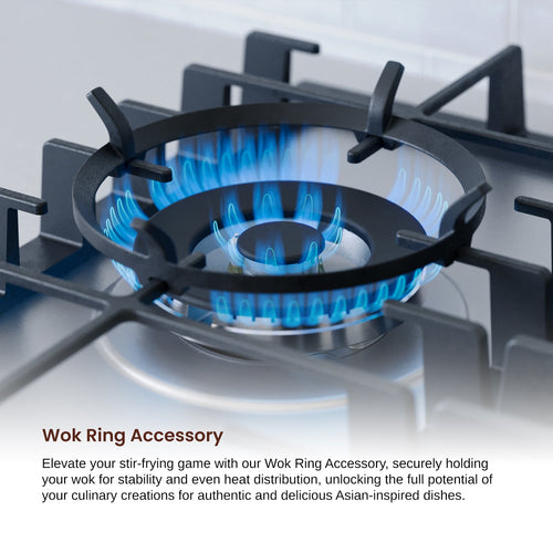 Rangaire 30" Gas Cooktop 5 Burners Stainless Steel RCG301S Rangaire Appliances