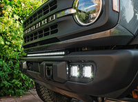 2021+ Ford Bronco Capable Bumper 40in Light Bar - Slim M&R Automotive
