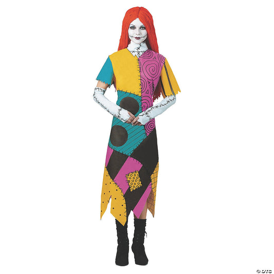 Women's Plus Size Classic The Nightmare Before Christmas Sally Costume - XXL