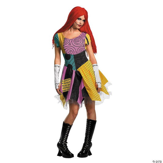 Women's Sexy The Nightmare Before Christmas Sally Costume - Large