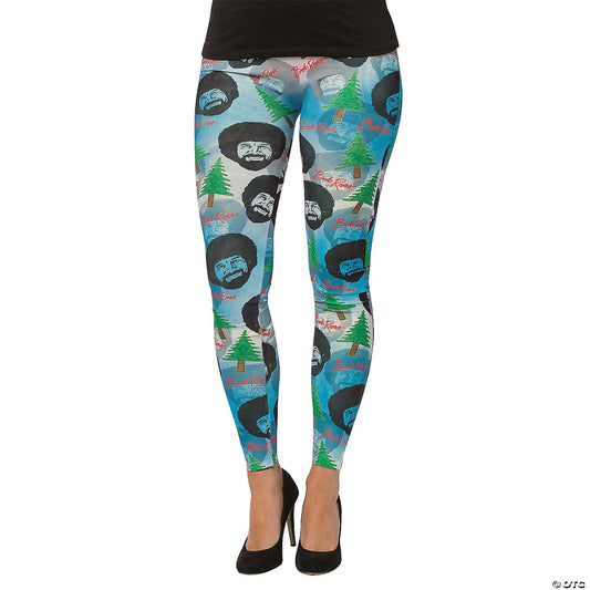 Women's Bob Ross Leggings, L - XL