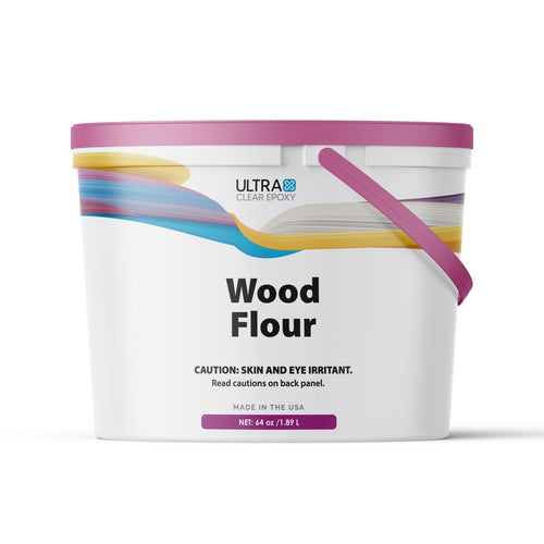 Wood Flour for Marine Epoxy UltraClear Epoxy