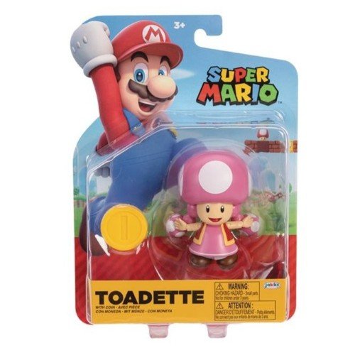 ToyShnip World of Nintendo Mario 4" Action Figure - Select Figure(s)
