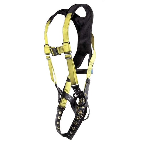 Full Body Harness w/ X-Pad, 3 D-Rings, & Chest Quick Release RatchetStrap.Com