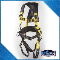 Full Body Harness w/ X-Pad, Quick Release Chest, Trauma Pad RatchetStrap.Com