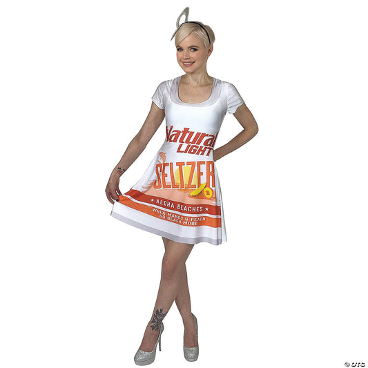 Women's Natural Light Skater Dress Costume - Large/XL