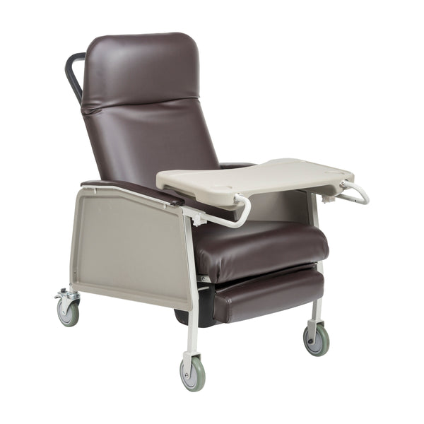 3 Position Heavy Duty Bariatric Geri Chair Recliner, Chocolate RIO Medical Supplies